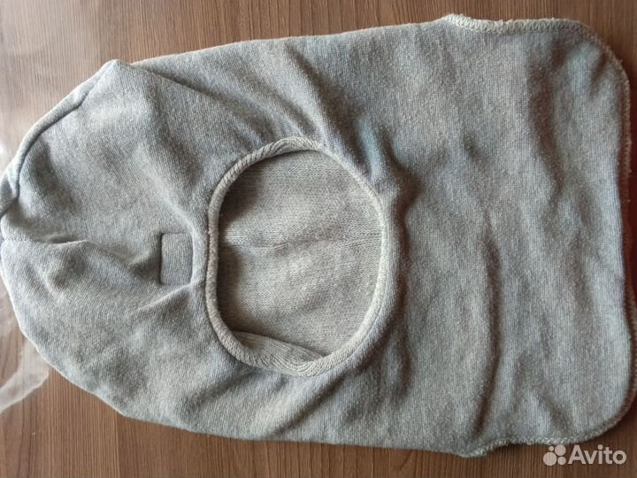 Шапка шлем для мальчика зима