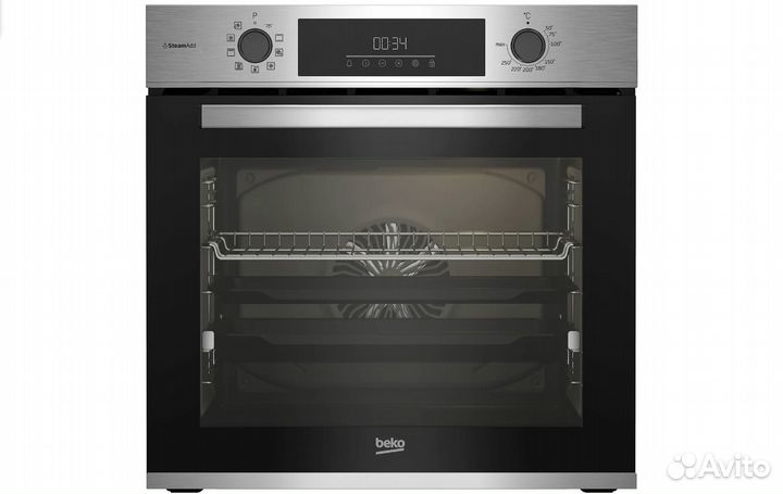 Духовка Beko, доводчик, пар, самоочистка
