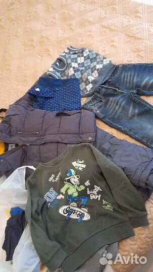 Вещи пакетом на мальчика рост 116 122