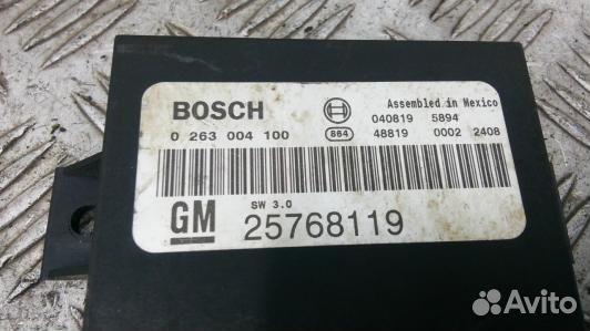 Блок PDC (парктроников) cadillac SRX 1 (94K16SP01)