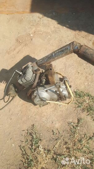 Двигатель на мопед карпаты v50