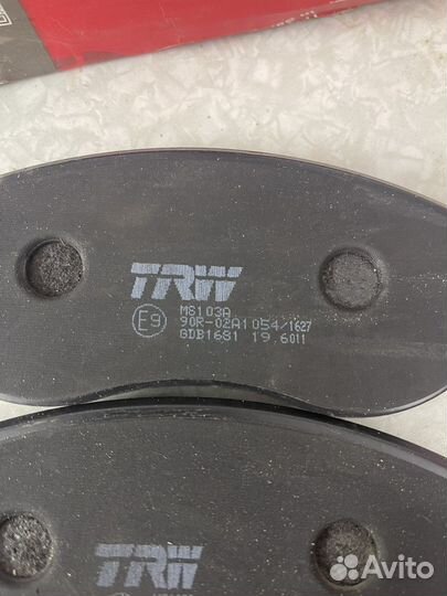 Тормозные колодки peugeot boxer dukato jumper