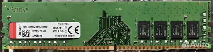 Оперативная память DDR3, DDR4, dimm, SO-dimm 4, 8