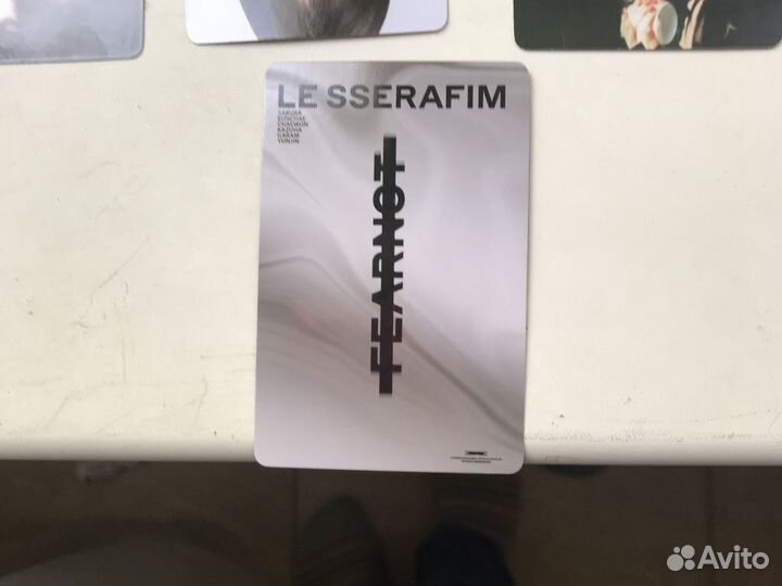 Карточки le sserafim с гарам
