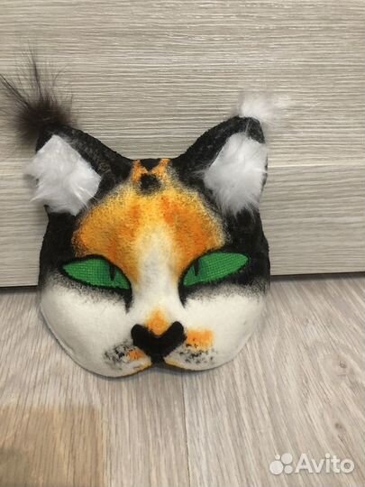 Маска для квадробики кошка