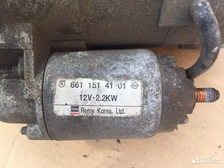 Стартер Ssangyong Kyron DJ M200XDI 2007