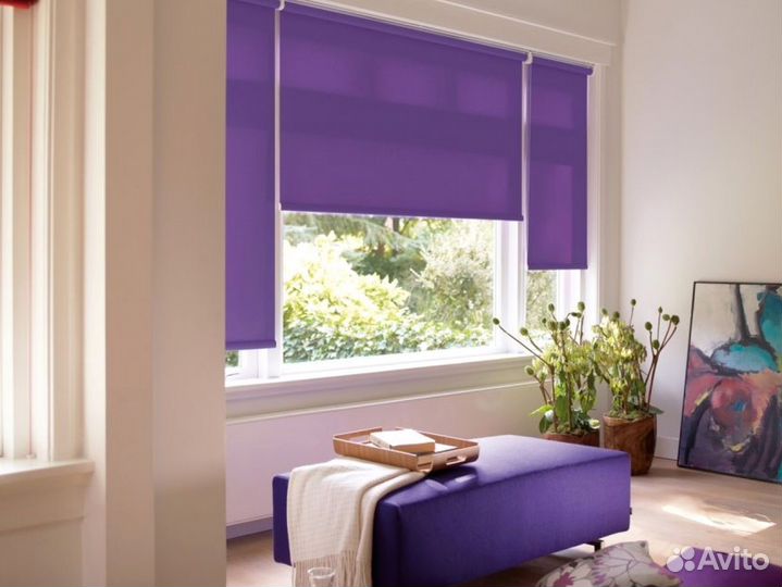 Рулонные шторы Cтандарт для офиса