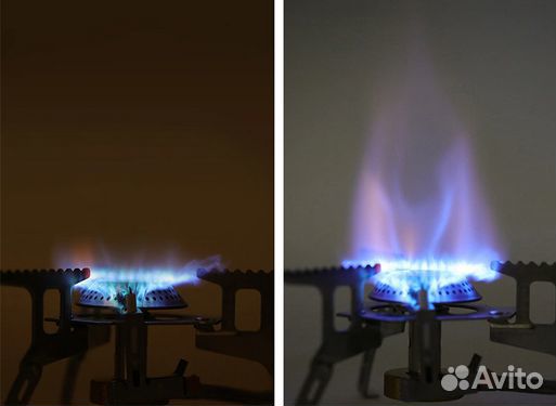 Газовая горелка походная складная Новая