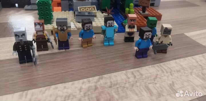 Lego Minecraft россыпь