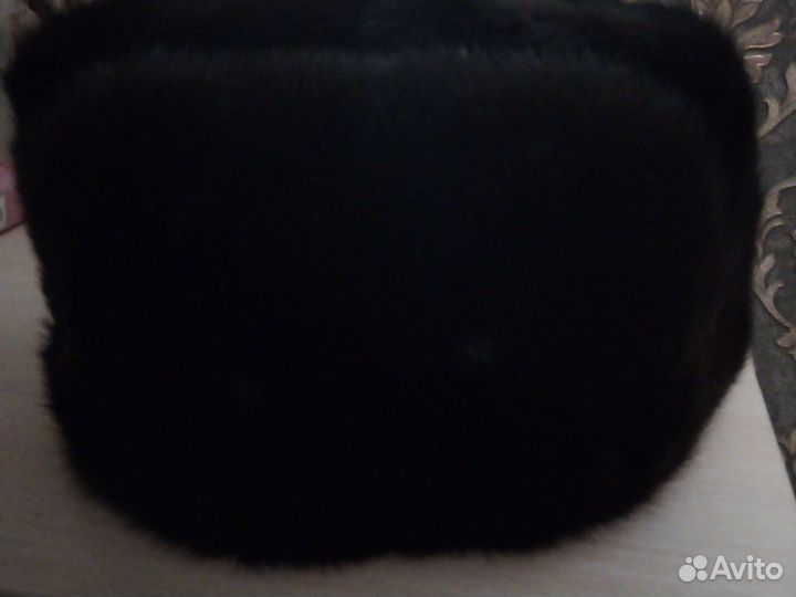 Норковая шапка мужская