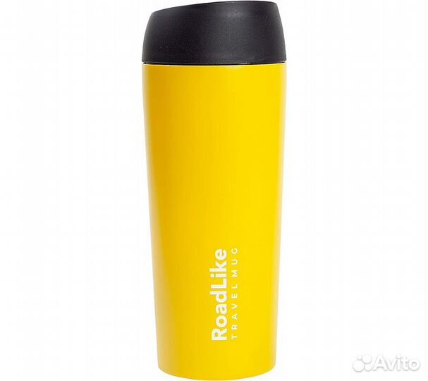 Термокружка RoadLike Travel Mug 450мл, желтый