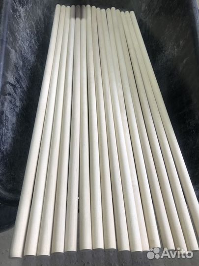 Круглая палочка из березы, деревянная палочка