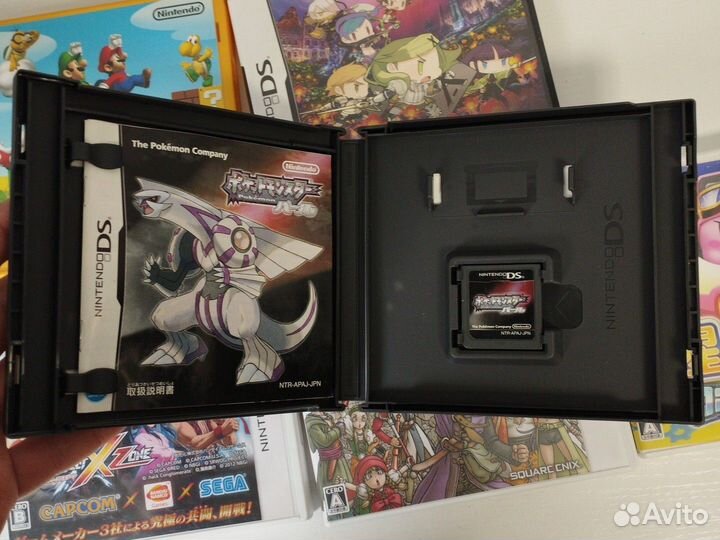 Картриджи nintendo ds 3ds