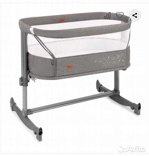 Приставная кроватка колыбель Nuovita Accanto