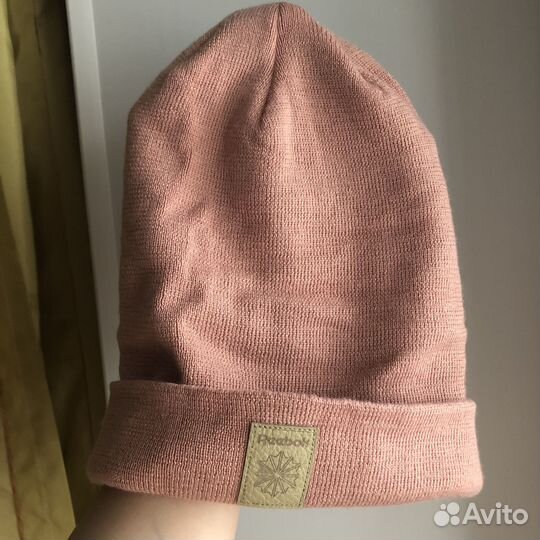 Шапка reebok женская + снуд/хомут