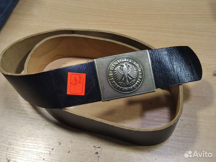 Ремень бундесвера парадный, б/у, 90-130 см