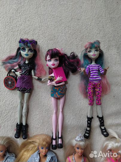 Куклы Барби Monster high кукла кошка