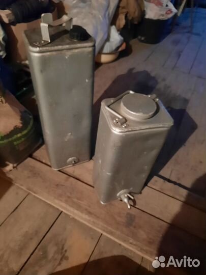 Канистра алюминиевая СССР 7 литров