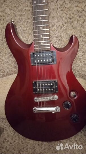 Электрогитара с комбиком бу