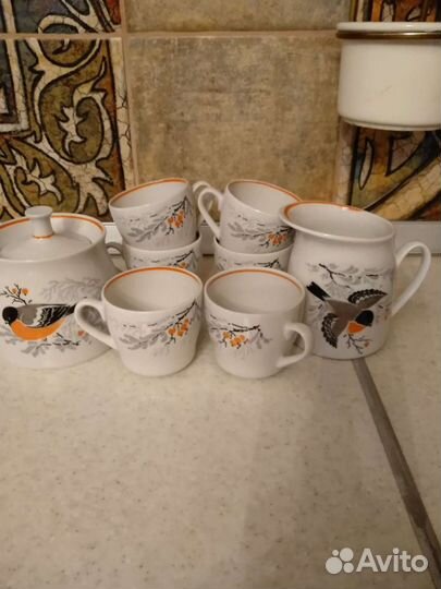 Сервиз Снегири остатки Вербилки