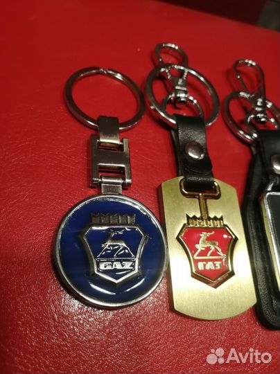 Новые брелоки ключей газ Волга Чайка зим