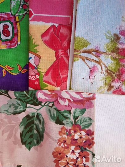 Полотенца вафельные