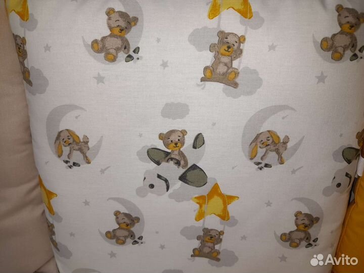 Бортики в детскую кроватку