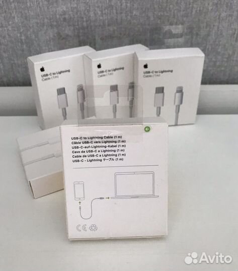 Повод для быстрой зарядки USB-C to Lightning