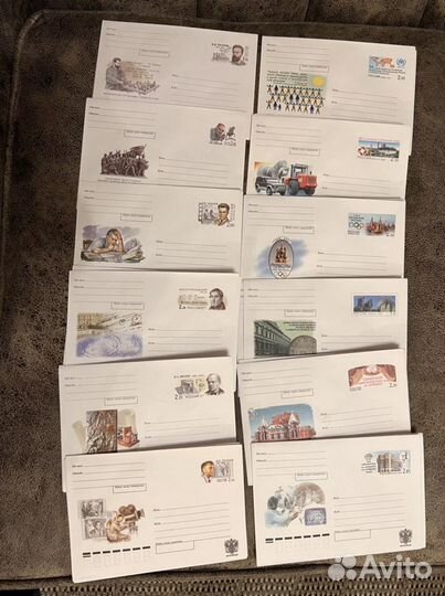 Коллекция старых конвертов - лот 2
