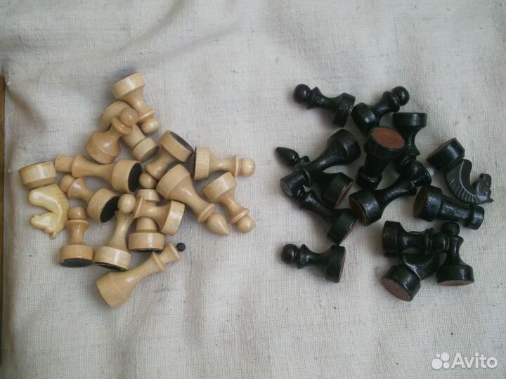 Шахматы деревянные СССР, 90-е