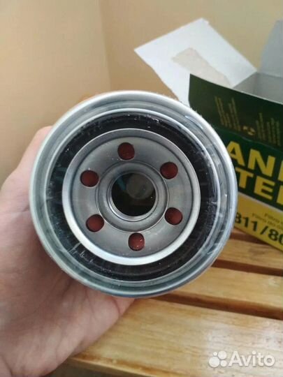 Масляный фильтр Mann w811/80 Kia/Hyundai/Ford