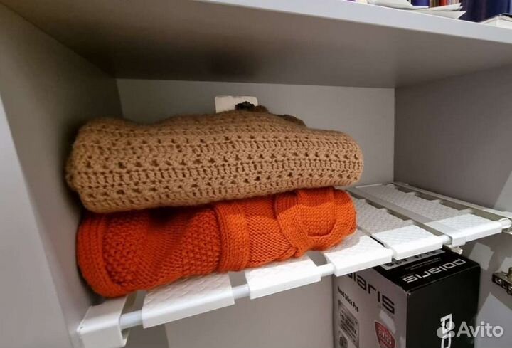 Полка раздвижная 38-55 см