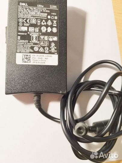 Блок питания dell 130w 19.5V 6.7a(оригинал)