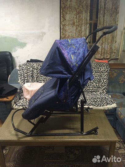 Коляска санки