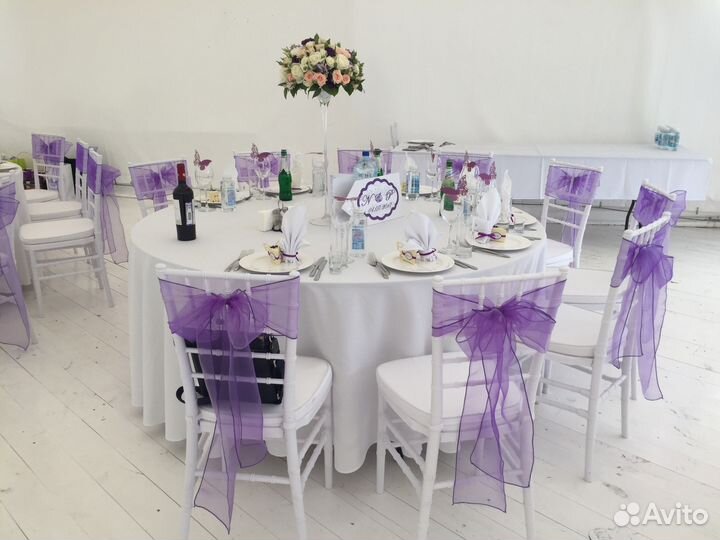 Сдаю в аренду красивые банты на стулья