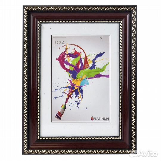 Фоторамка Platinum 8131 Верчелли бордовый 15х21 /2