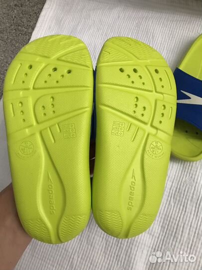 Шлепанцы speedo,слипоны