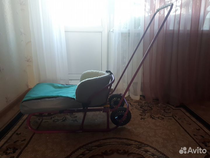 Санки детские с чехлом