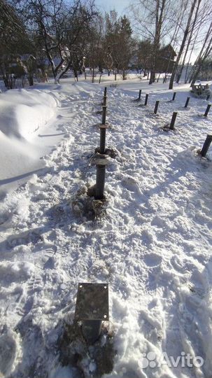 Фундамент для дома / Винтовые сваи под ключ