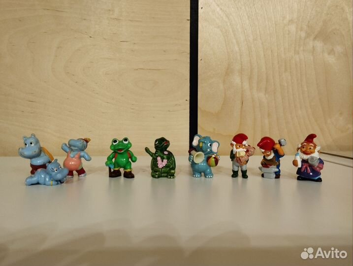 Игрушки из киндер сюрприза 90х