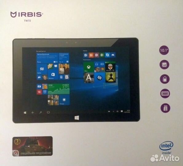 Планшет Irbis tw72