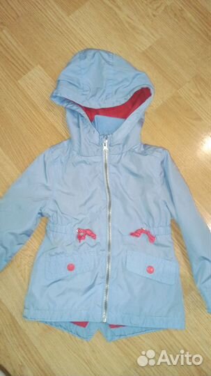 Ветровка для девочки 92