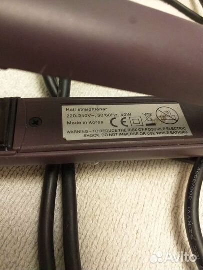 Выпрямитель для волос новый