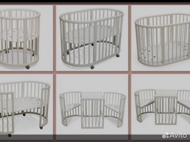 Детская кроватка трансформер