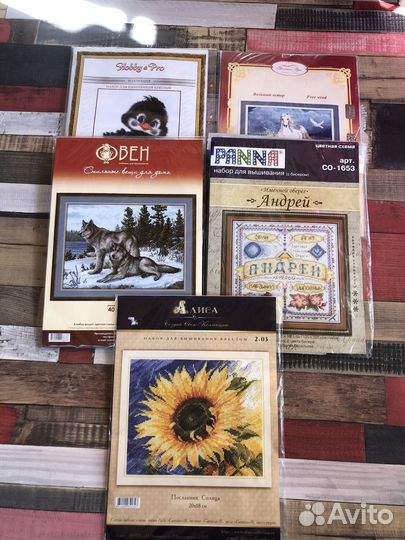 Наборы для вышивания крестиком