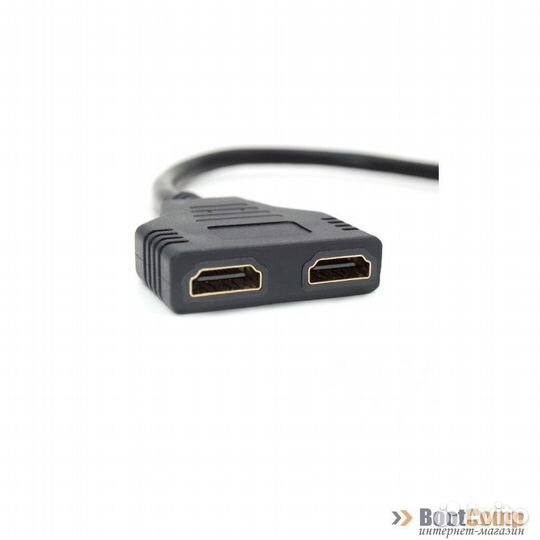 Адаптер разветвитель hdmi 1 вход 2 выхода KS-is (K