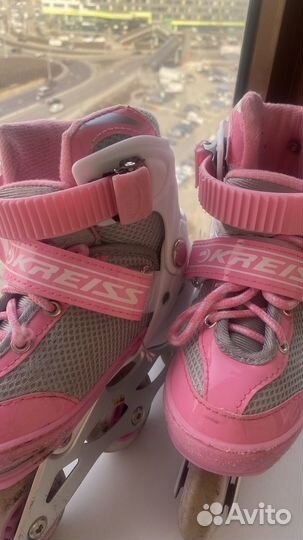 Ролики детские с защитным комплектом 26-29