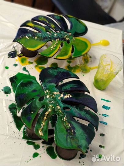 Декор. Монстера