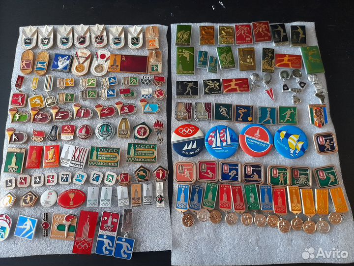 Значки СССР Олимпиада 80