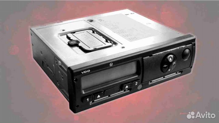 Тахограф VDO 3283 с чипом нкм.С установкой